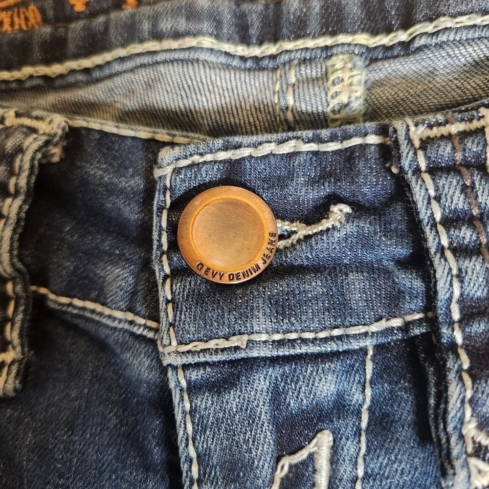 Texas Country Men's Slim Jeans in Washed Denim 30X32